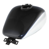 HR3 Midnight Blue / Barracuda Silver Fuel Gas Tank For 2008-2023 Harley Touring Models